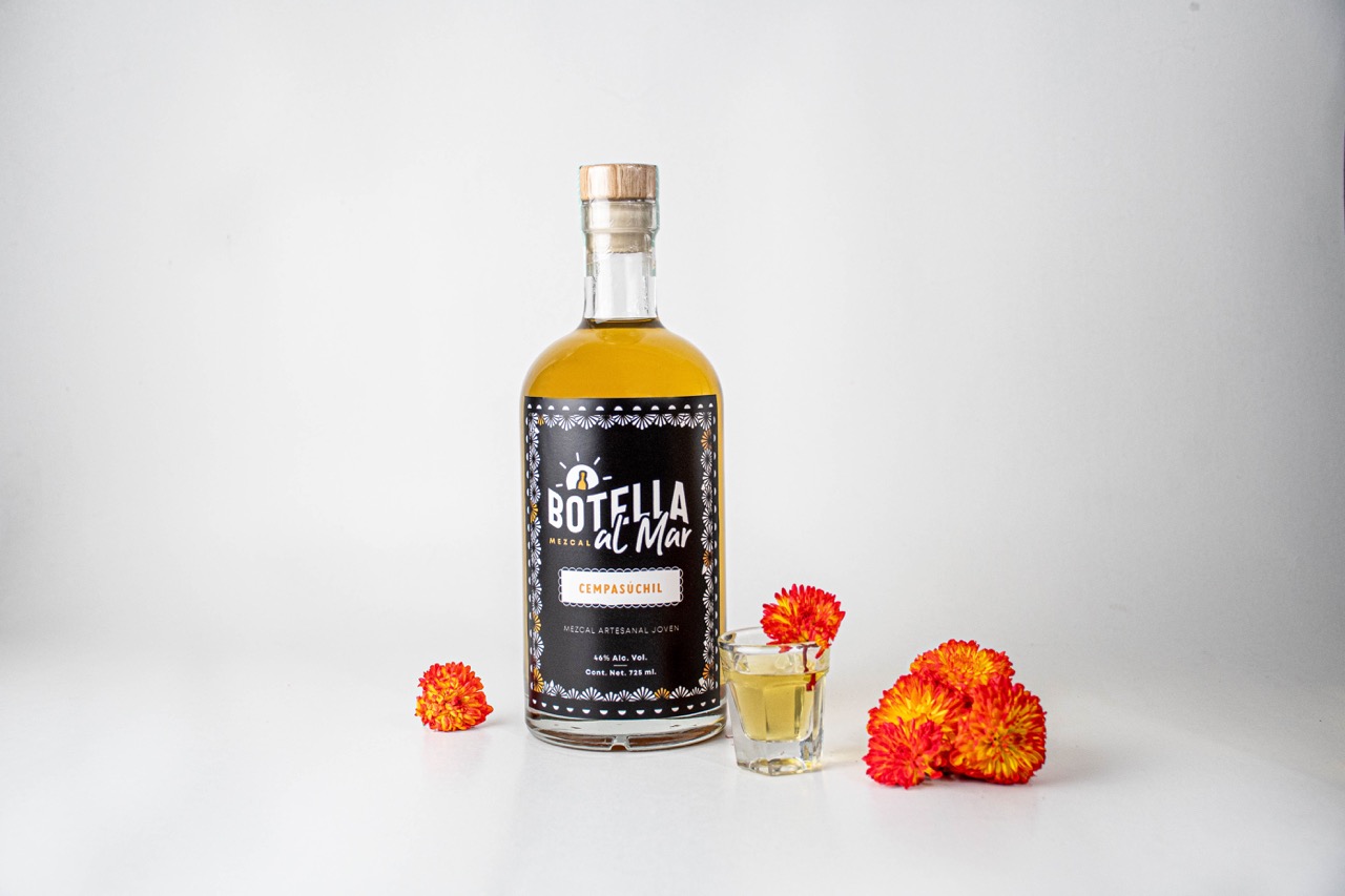 Mezcal cempasúchil